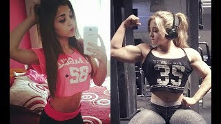 Muscle transformation of Cristina Ruiz