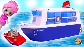 Strange Vacation Trip 3 - Shopkins Happy Places Shoppies Dolls Playmobil Toy Video