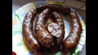 Самая вкусная деревенская колбаска/Дрезденские сосиски/Колбасный цех на кухне