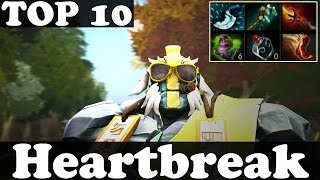 Dota 2 - Heartbreak TOP 10 in Dotabuff Earth Spirit vol 34 - Pub Match Gameplay