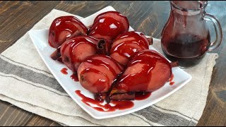 Pere al vino rosso: la ricetta perfetta per l'inverno