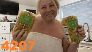ADELESEXYUK PUTTING HER SHOPPING AWAY