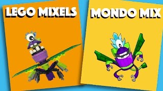 LEGO Mixels - Mondo  Mix - Stop Motion Build (How to Build)