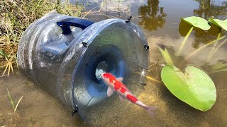 MEGA FISH TRAP Catches Rare Colorful Fish