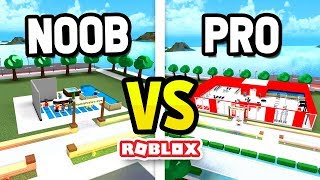 ROBLOX NOOB vs PRO in GYM ISLAND