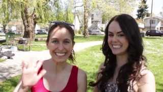 Stacey and Joanna on set with RP WhaBam!