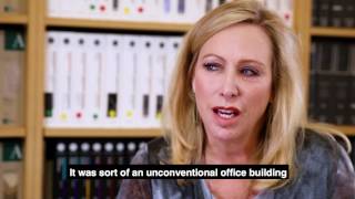 CHERYL ACIERNO ON MARK MCPHERSON   AN UNCONVENTIONAL OFFICE BUILIDING