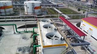 Осевой вентилятор градирни с редуктором