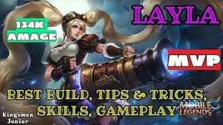 Mobaile Legends : Лейла безумная пулеметчница.