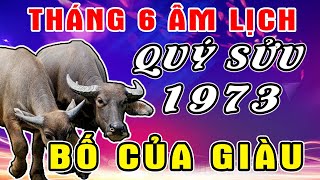 Tử Vi Tháng 6 Âm Tuổi Quý Sửu 1973 ĐÁNH ĐÂU THẮNG ĐẤY, TRÚNG SỐ 100 TỶ, ĐỔI ĐỜI ĐẠI GIA.