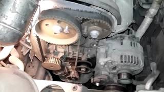 Замена  ГРМ  Skoda Fabia 1.4 16v