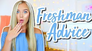 FRESHMAN ADVICE 2018