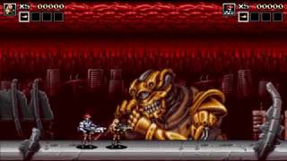Blazing Chrome (co-op run 'n' gun inspired by Contra Hard Corps) [Trailer]