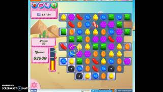 Candy Crush Level 125 Audio Talkthrough, 3 Stars 0 Boosters