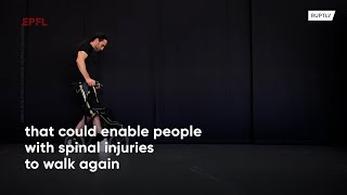 New implant technology hopes to allow people affected by paralysis to walk again