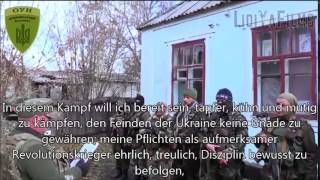 Gesichter des Krieges: Bataillon OUN - das Gelöbnis