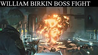 Resident Evil 2 Remake: William Birkin Boss Fight (Bioreactors Room)