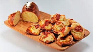 Хлебные конверты и апельсиновый хлеб | Теле-теле-тесто