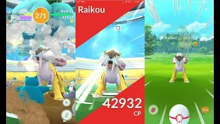Pokemon Go RAID BOSS LEGENDARY RAIKOU