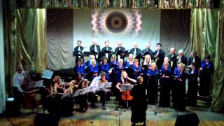 Choir Erva Rester (Stockholm) in Simferopol Mass