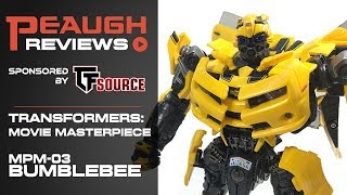 Video Review: Transformers - Movie Masterpiece MPM-03 BUMBLEBEE