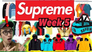 Supreme 2019SS Week5 これ買いドロップリスト!!!The north face...