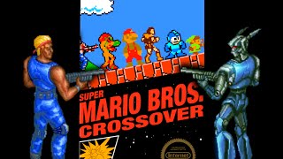 Super Mario Bros: Crossover (PC) - Bill & Probotector Gameplay - [Геймплей за Билла и Проботектора]
