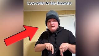 TikToker Reveals Sad American Reality In "Boomer Love letter"