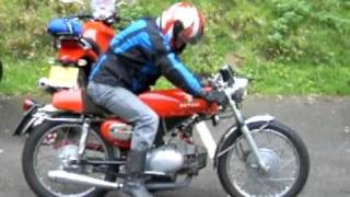 Motobi 250 SS,video 1 of 3,start-up!
