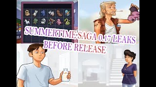 Summertime Saga Update 0.17 Leak Before Release