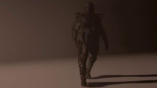 warface + Cinema 4D пробная сборка персонажа