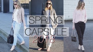 Spring capsule wardrobe | Part 2: haul & lookbook