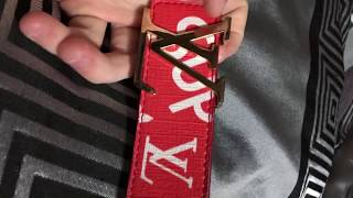 IOffer Supreme x Louis Vuitton  Belt Review