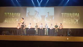 Pak Gusmik dan Tim TNI - Polri membakar semangat Mitra 3i-Networks