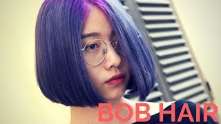 Dạy cắt tóc ngắn ngang vai đẹp