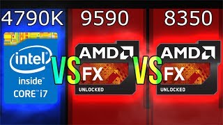 [DEUTSCH] Intel i7-4790K vs AMD FX-9590 vs FX-8350