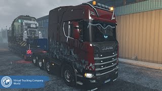 ETS 2 ? VTC World РОМАНТИКА ДАЛЬНИХ ДОРОГ Multiplayer / Logitech G27 gameplay