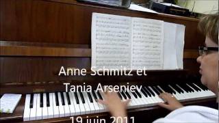 Anne Schmitz et Tania Arseniev - Prélude pour flûte et piano