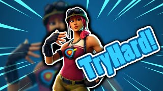 Is This Skin a TryHard?!! - Fortnite Battle Royale Bullseye *NEW* Skin ( ITEM SHOP Review ) *NEW*