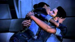 Kaidan and Shepard ME3 love scene.