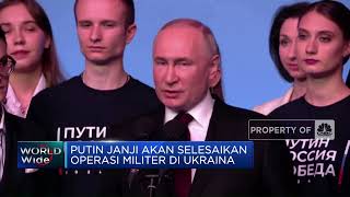 Putin Menang Telak Di Pemilu Rusia, Ukarina Ketar-Ketir