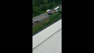 Monroe Special Needs School Bus Crash On Bakerstown Rd