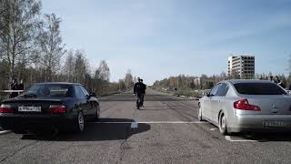 Nissan Skyline 35 vs Toyota Chaser TourerV