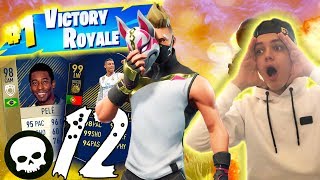 FORTNITE Vs FIFA DISCARD CHALLENGE | LOSING TOTY RONALDO??