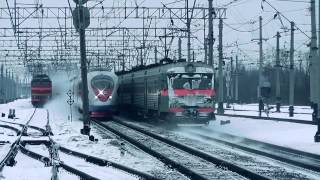 Поезда на ст. Славянка