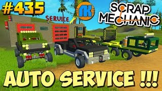 Scrap Mechanic \ #435 \ AUTO SERVICE !!! \ СКАЧАТЬ СКРАП МЕХАНИК !!!