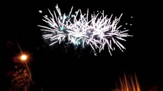 Фейрверк, Воложин праздник города 03.07.2016