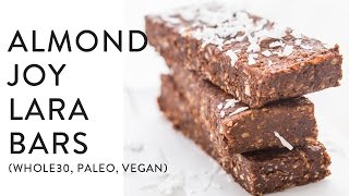 Almond Joy Lara Bars Recipe (Chocolate Coconut Chew Bars)