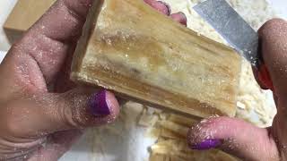 ASMR Soap/ cutting dry soap/ асмр мыло/ резка мыла/ хозяйственное мыло
