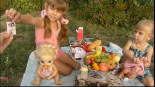 Пикник с Беби Бон и Baby Alive распаковка "Милаша" шик и цветочные пони